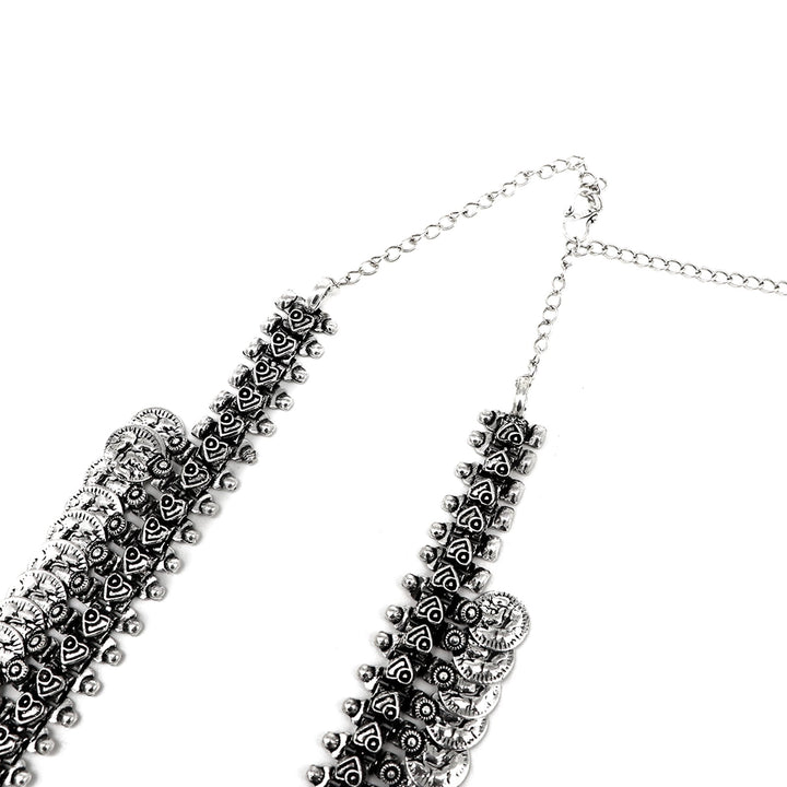 Teejh Achal Silver Oxidised Jewelry Gift Set