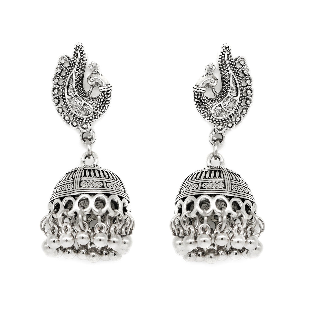 Teejh Achal Silver Oxidised Jewelry Gift Set