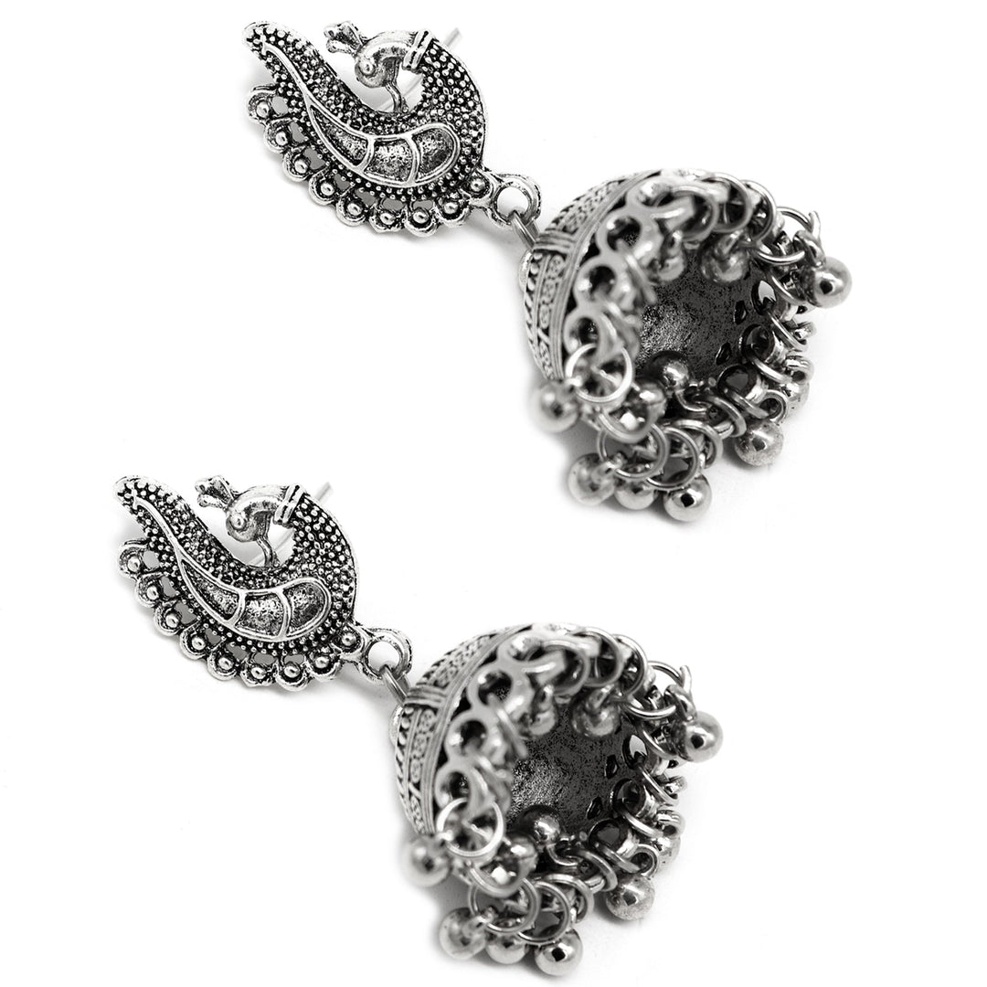 Teejh Achal Silver Oxidised Jewelry Gift Set