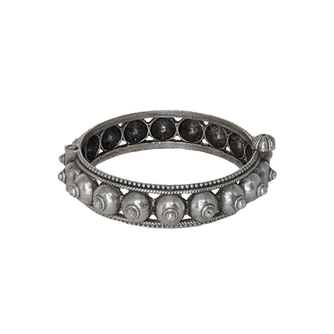 Teejh Sharmila Silver Oxidised Bangle