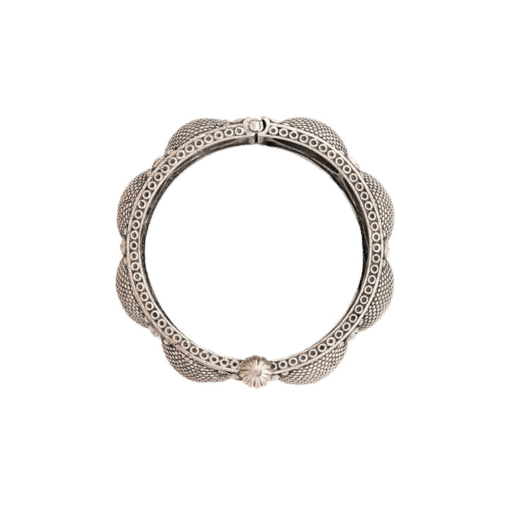 Teejh Ovya Silver oxidised bracelet