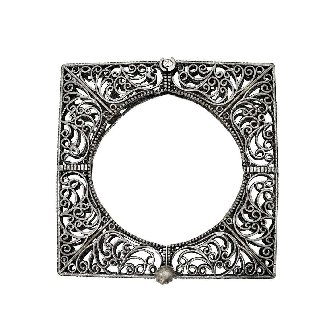 Teejh Nishika Silver Oxidised Bracelet