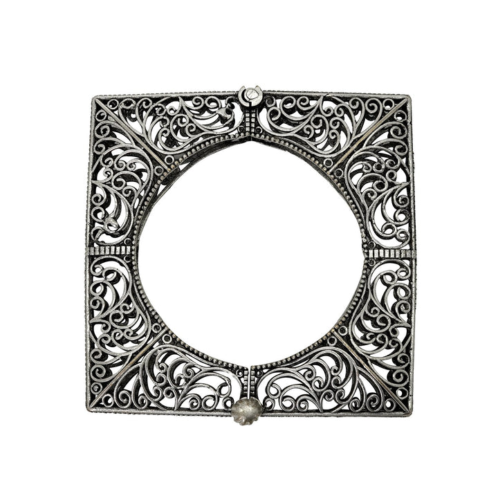 Teejh Nishika Silver Oxidised Bracelet