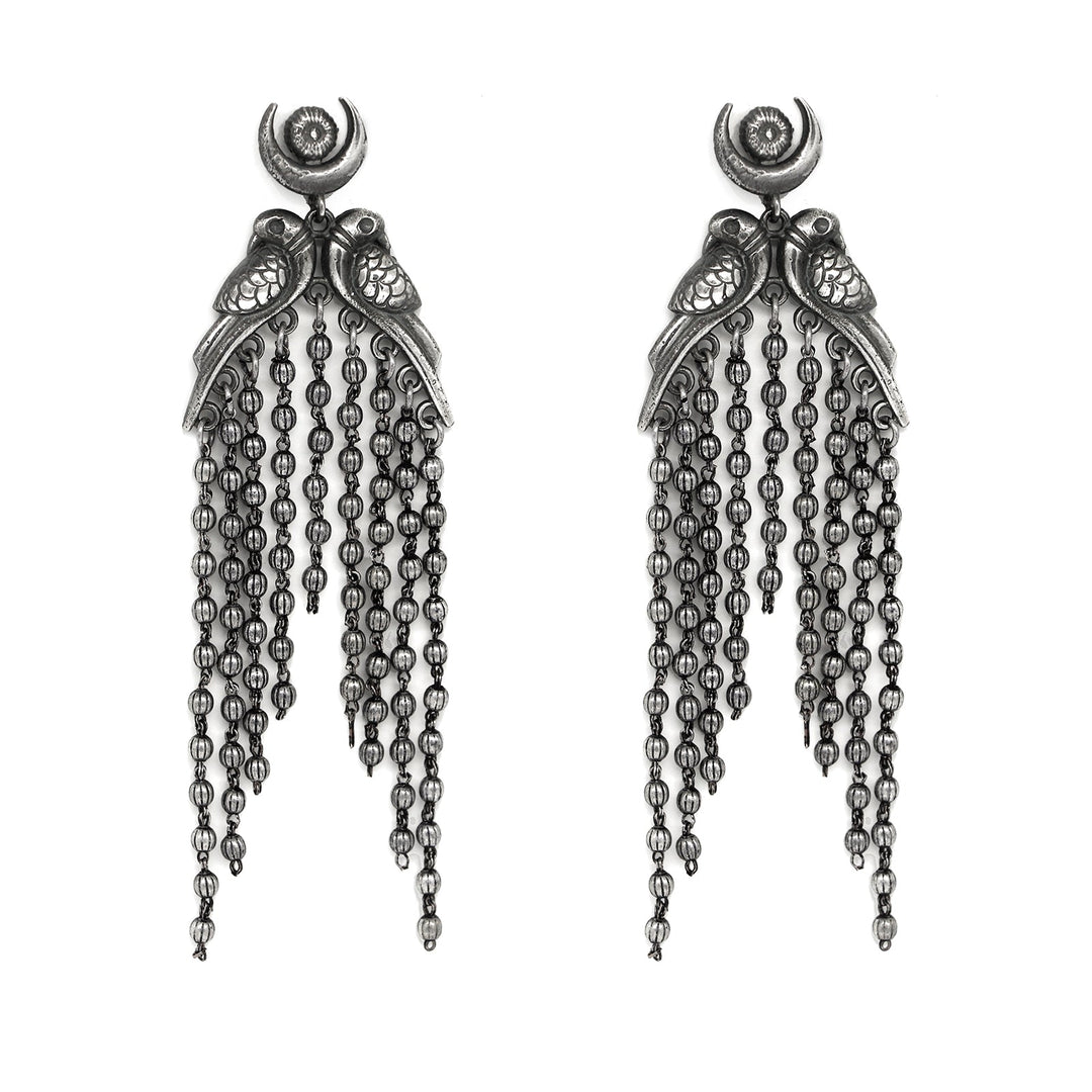 Teejh Amvi Silver Oxidised Jewelry Gift Set