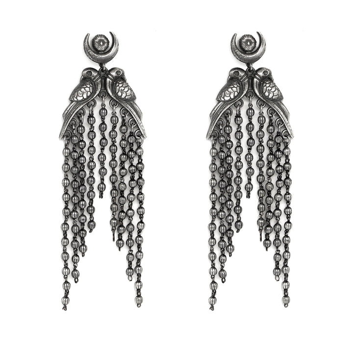 Teejh Amvi Silver Oxidised Jewelry Gift Set