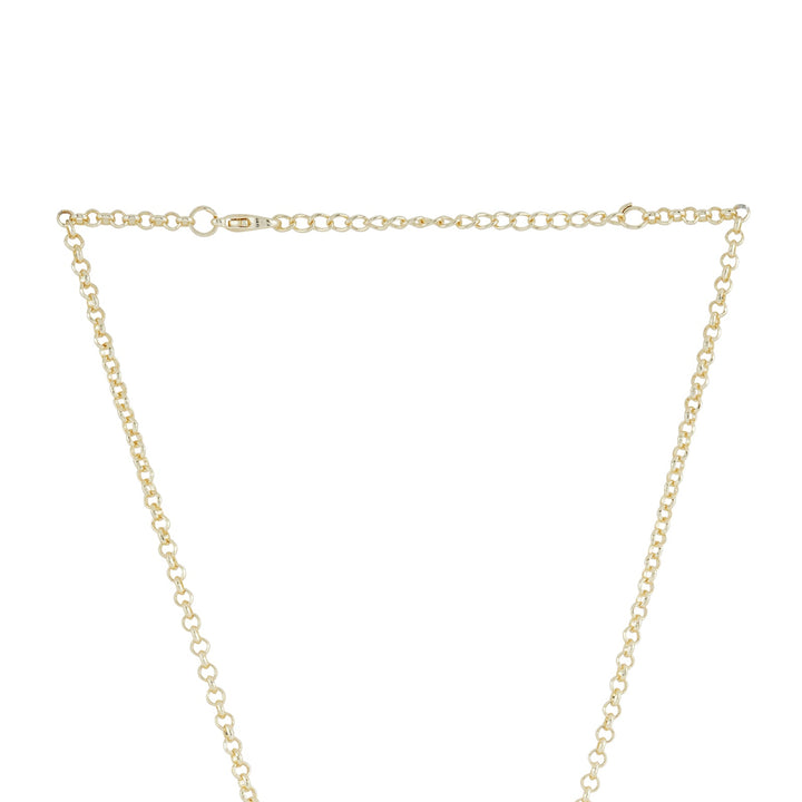 Teejh Yadavi Pearl and Polki Necklace