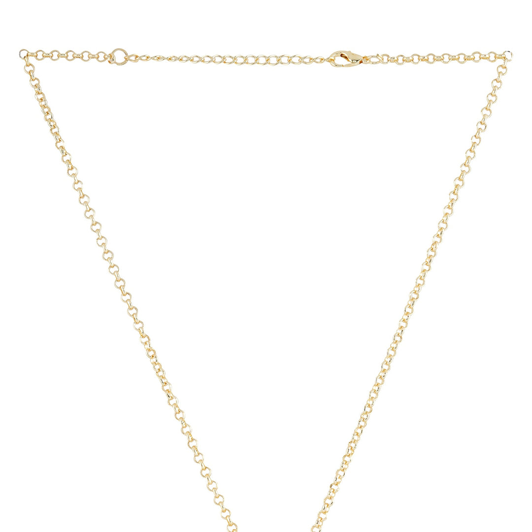 Teejh Yutika Pearl and Polki Neckalce