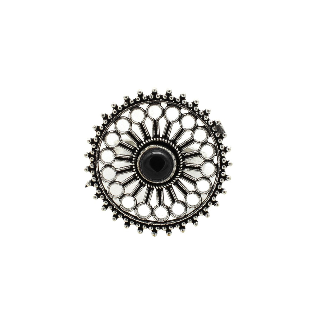 Teejh Sia Black Stone Silver Oxidized Jewelry Gift Set