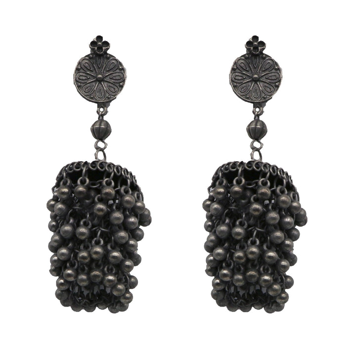 Teejh Tavishi Metallic Silver Oxidized Jewelry Gift Set