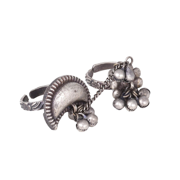 Teejh Kalya Silver Oxidised Jewelry Gift Set