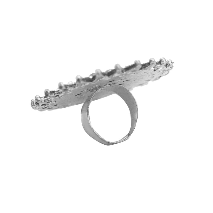 Teejh Hita Silver Oxidised Jewelry Gift Set