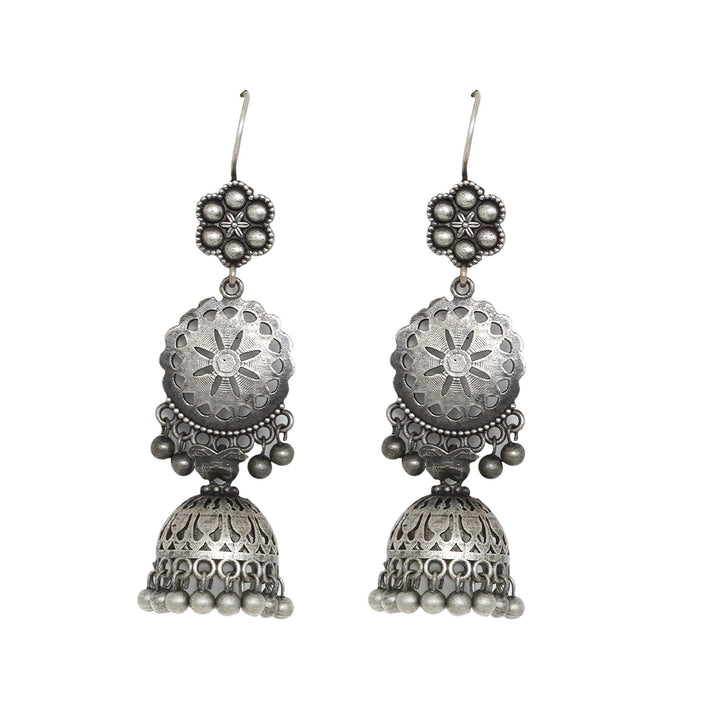 Teejh Toshika Silver Oxidised Jewelry Gift Set
