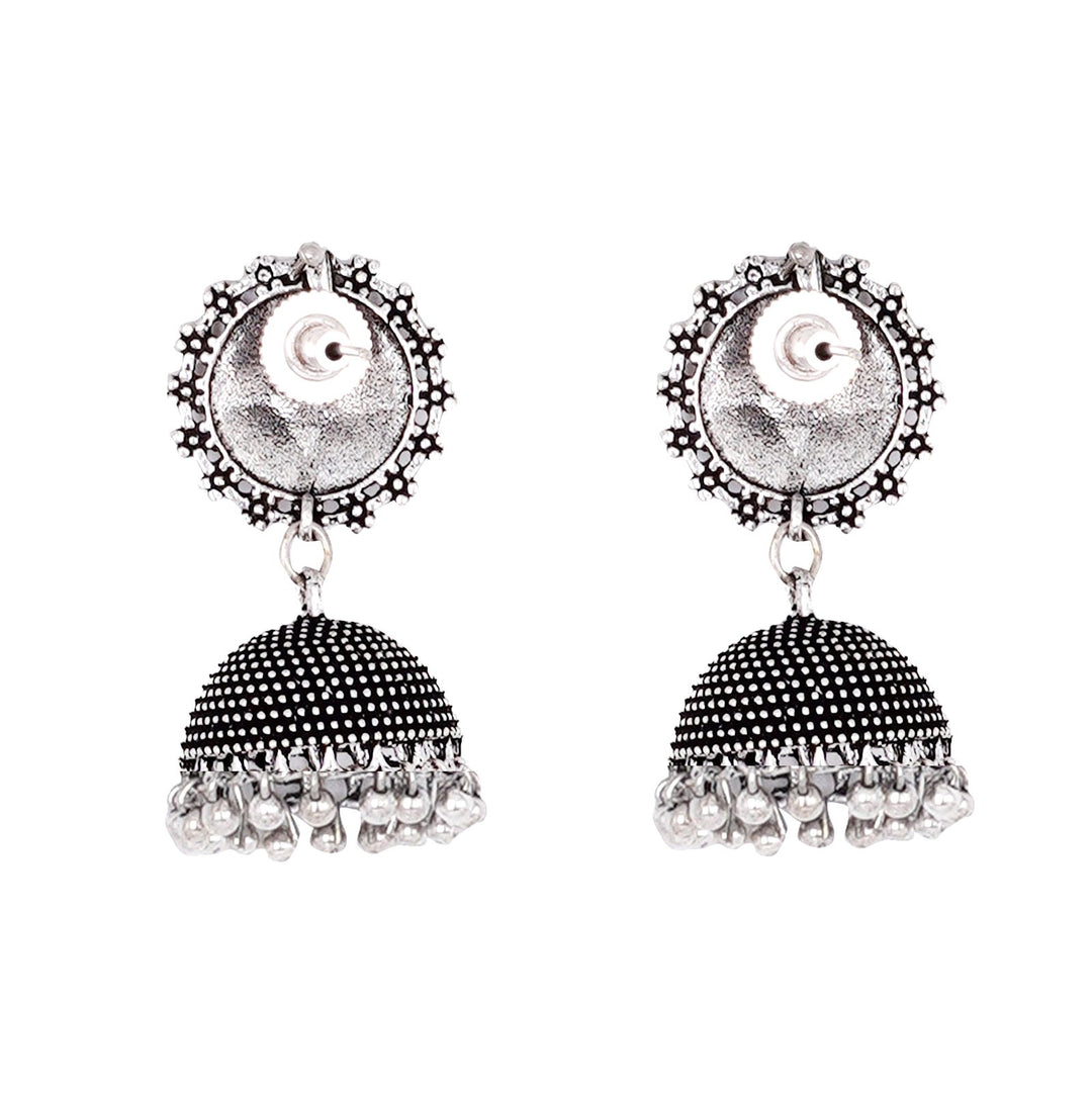 Teejh Eshal Silver Oxidised Jewelry Gift Set