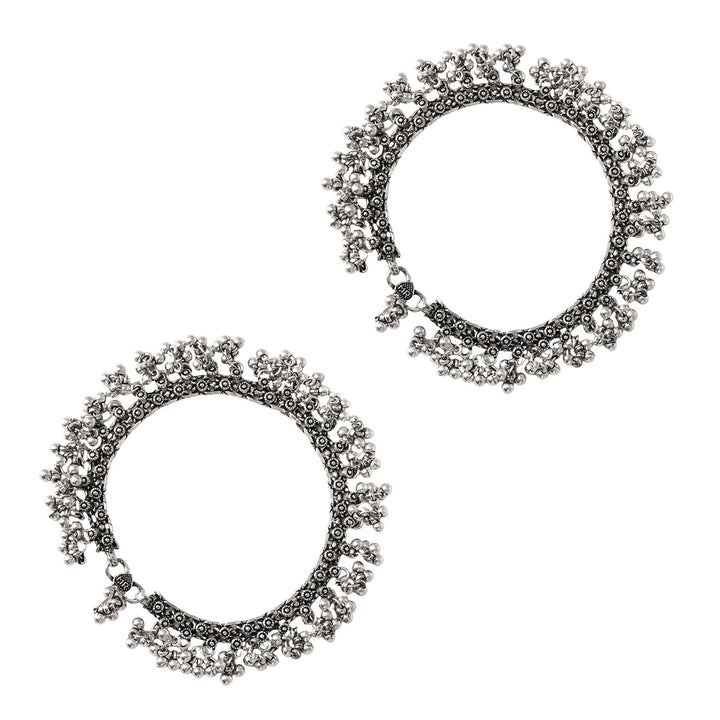 Teejh Srinaya Silver Oxidised Jewelry Gift Set