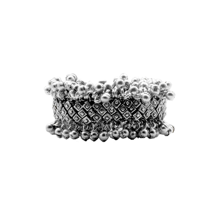 Teejh Shipra Silver Oxidised Jewelry Gift Set