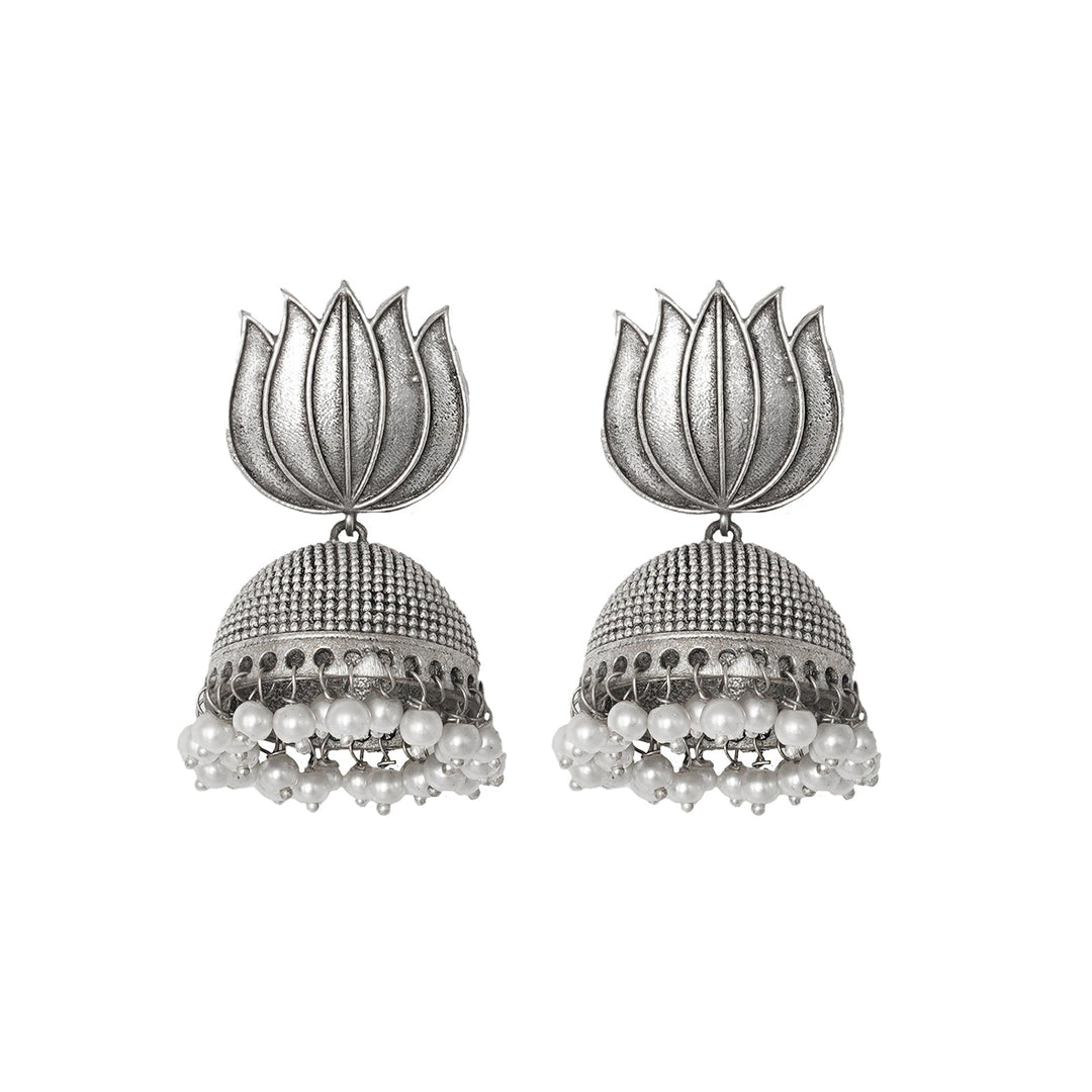 Teejh Nandana Silver Oxidised Jewelry Gift Set
