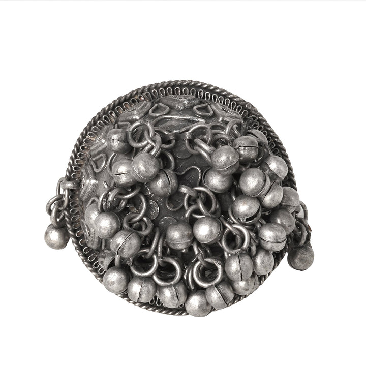 Teejh Nishana Silver Oxidised Jewelry Gift Set