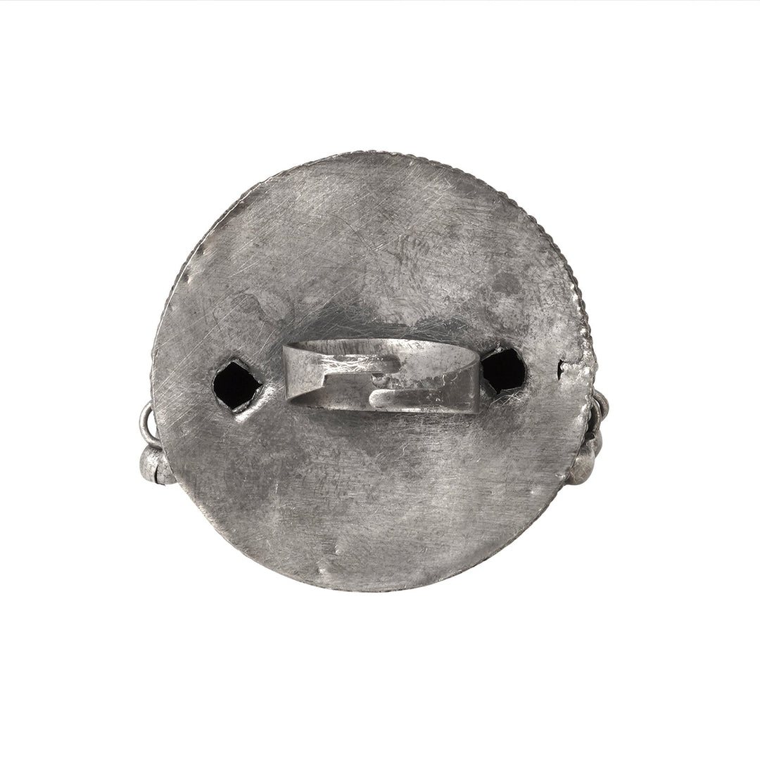 Teejh Nishana Silver Oxidised Jewelry Gift Set