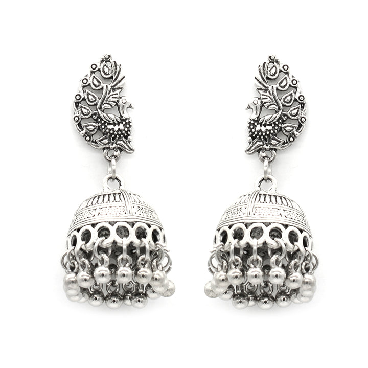 Teejh Aadya Silver Oxidized Jewellery Gift Set - Joker & Witch