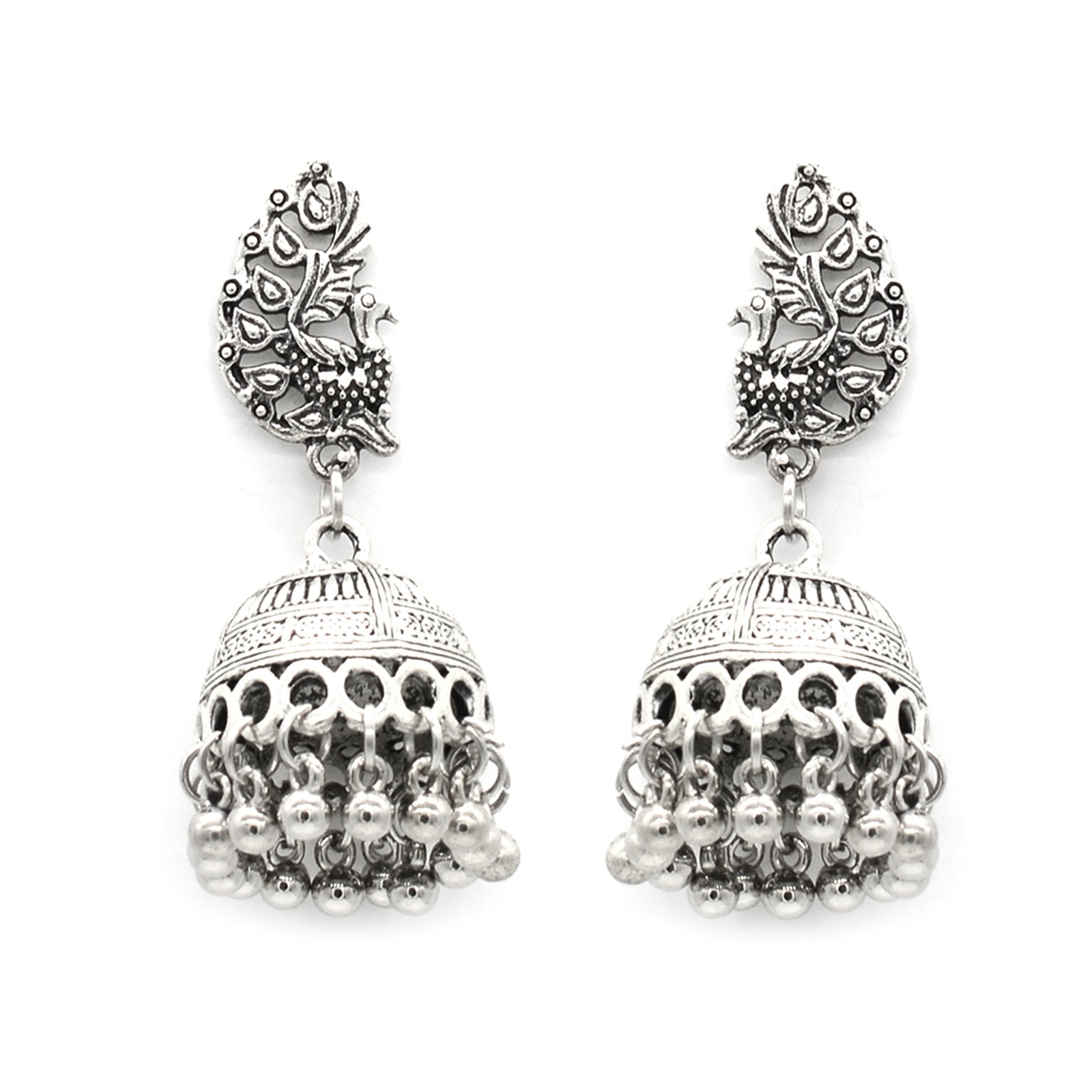 Buy Silver Earrings for Women by Shyle Online  Ajiocom