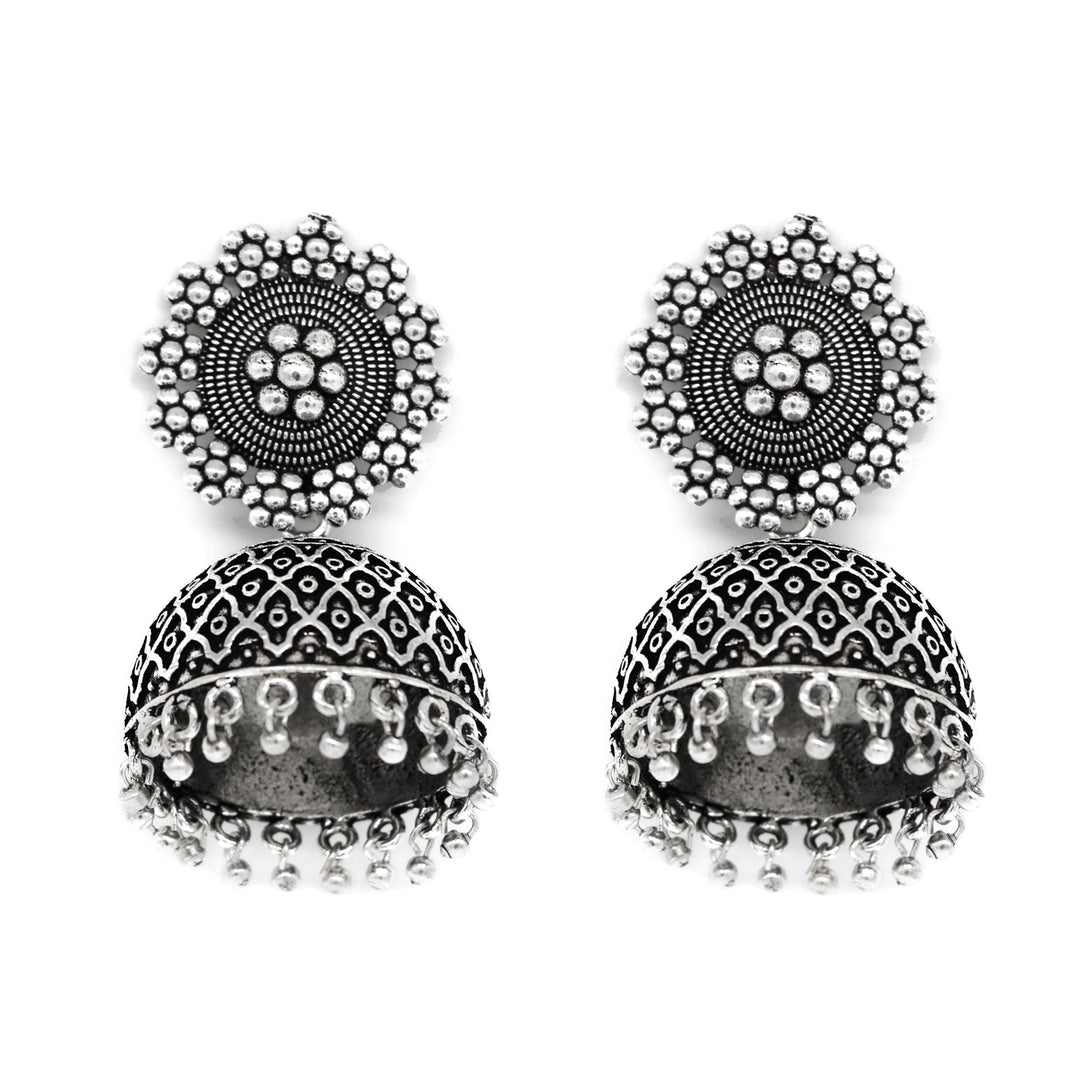 Teejh Wamila Silver Oxidised Jewelry Gift Set