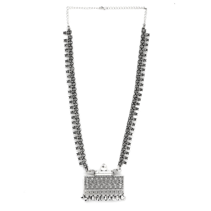 Teejh Aishala Silver Oxidised Jewelry Gift Set