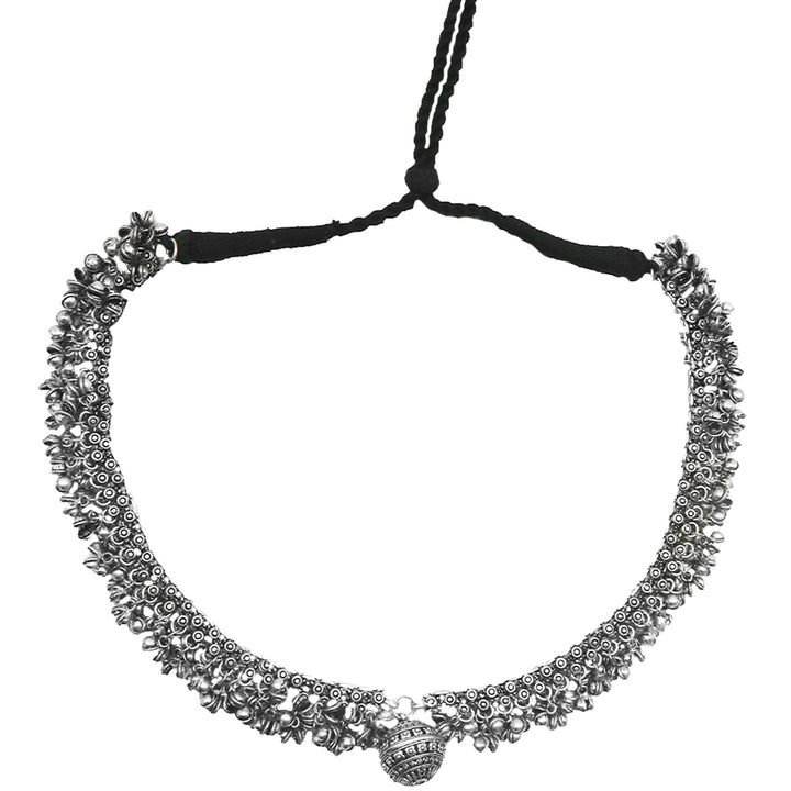 Teejh Irasha Silver Oxidised Jewelry Gift Set