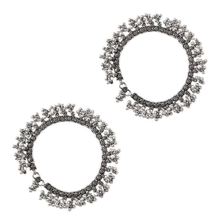 Teejh Irasha Silver Oxidised Jewelry Gift Set