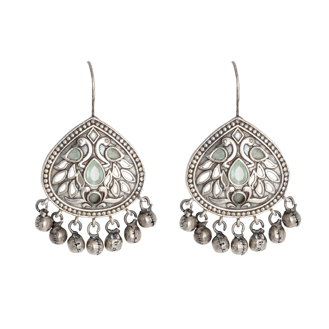 Teejh Sitar Silver Oxidised Jewelry Gift Set