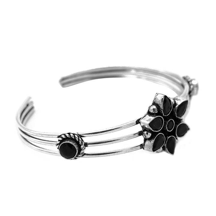 Teejh Nysa Metallic Silver oxidized Jewelry Gift Set