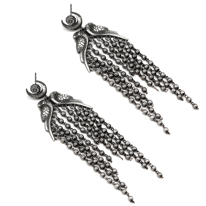 Teejh Reyna Metallic Silver oxidized Jewelry Gift Set