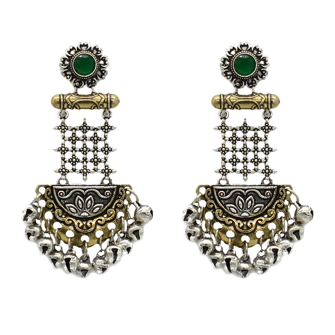 Ika Dual Tone Oxidized Jewelry Gift Set - Joker & Witch