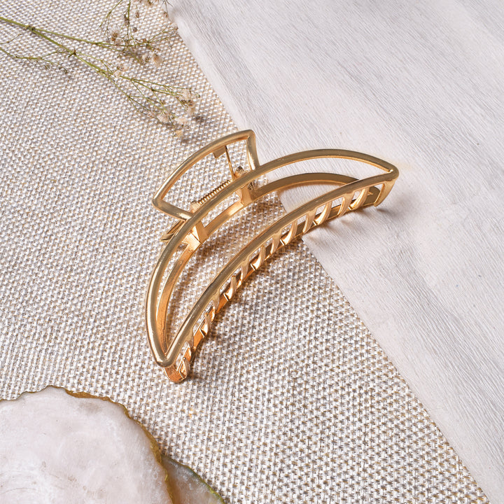 Magda Minimal Gold Hair Clip