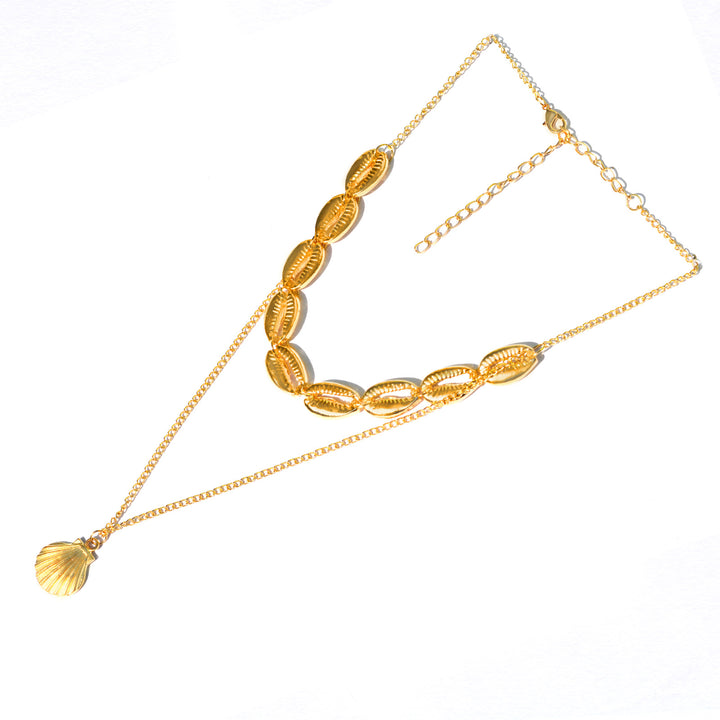 Sea Shells Layered Necklace