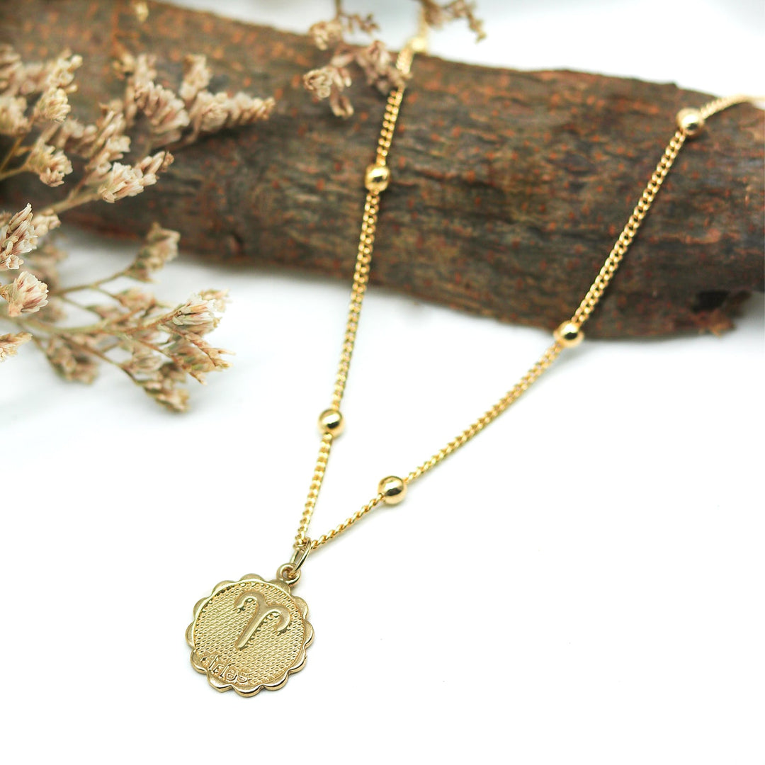 Aries Zodiac Pendant Necklace - Joker & Witch