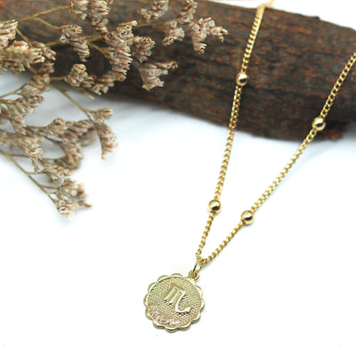 Scorpio Zodiac Pendant Necklace - Joker & Witch