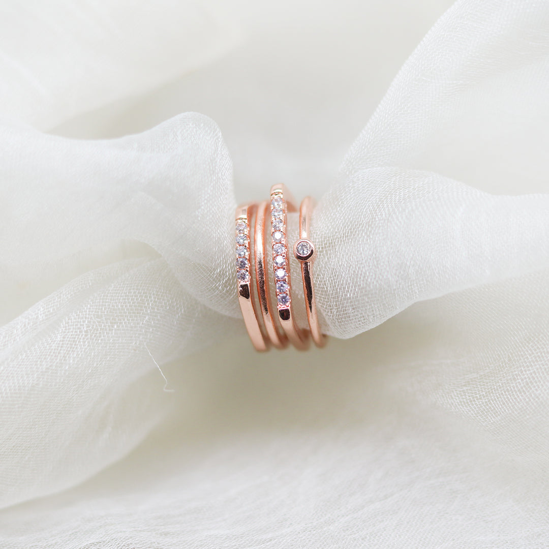 Liel Rosegold Ring - Joker & Witch