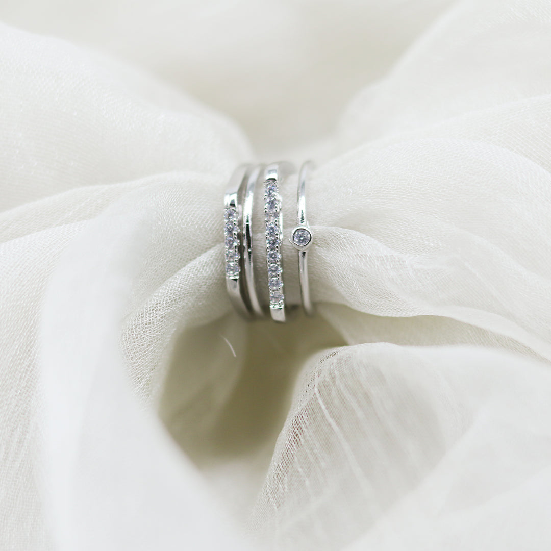 Liel Silver Ring - Joker & Witch