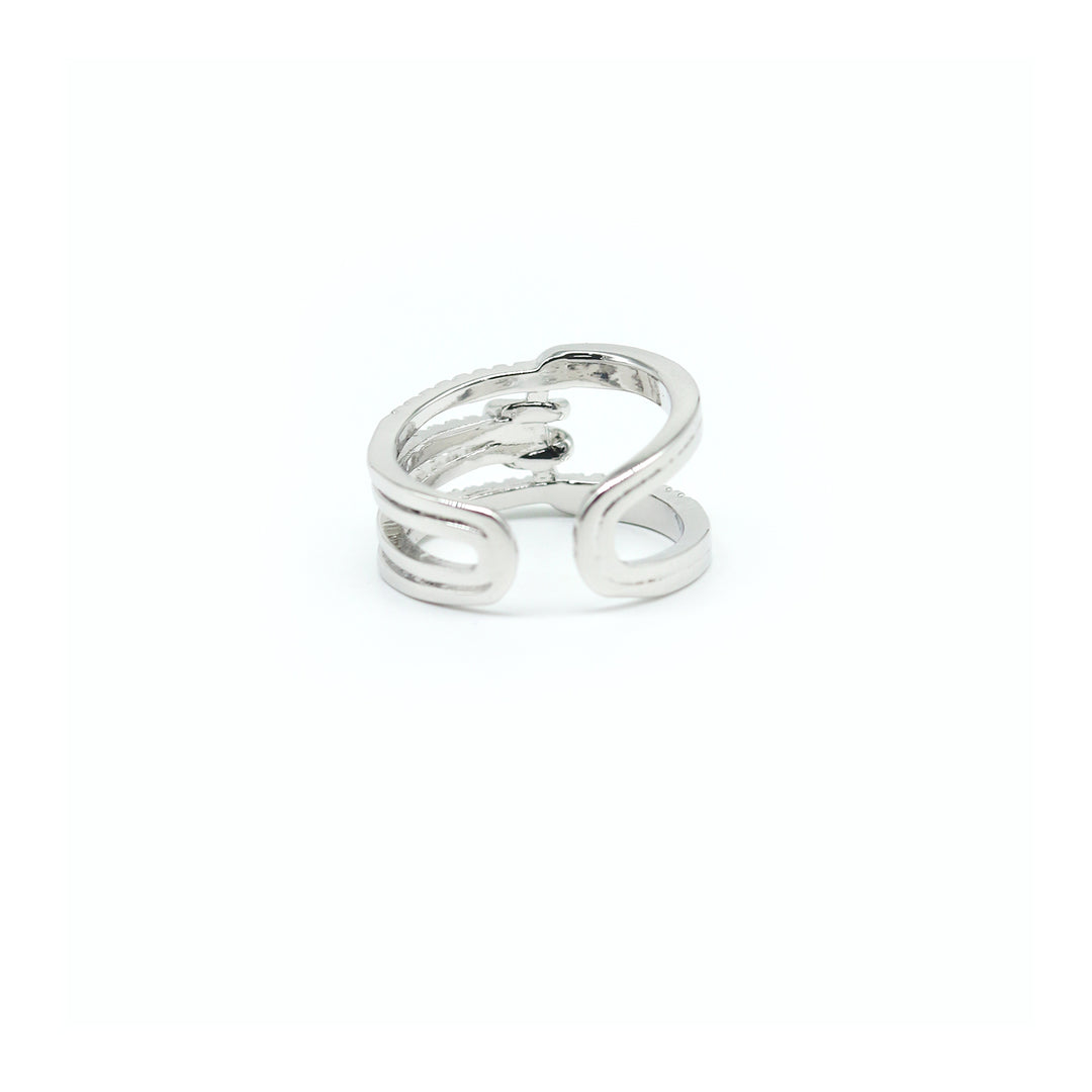 Buckey Silver Ring - Joker & Witch