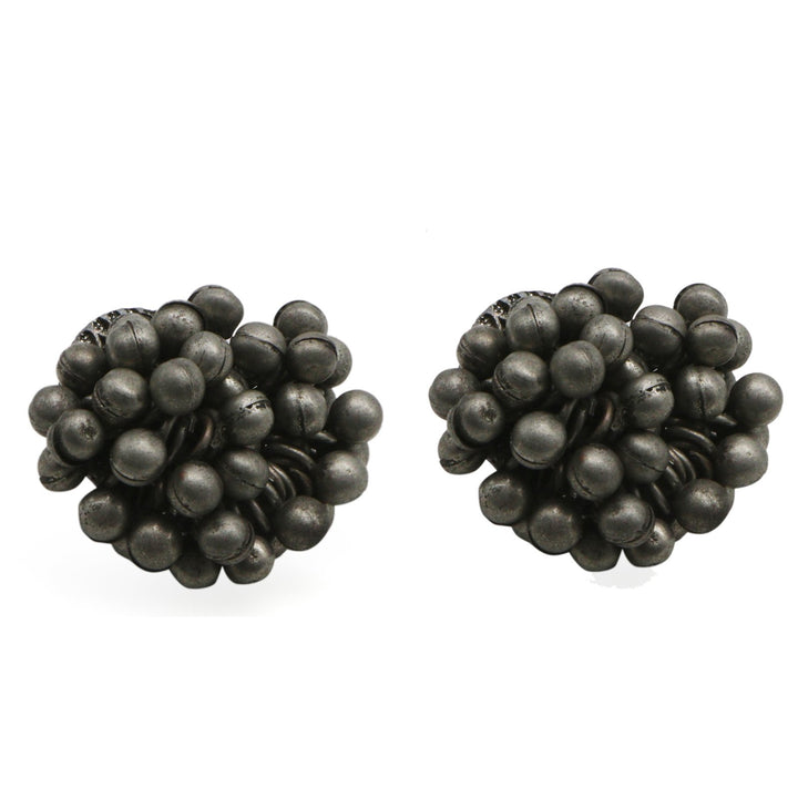 Teejh Krisha Metallic Silver Oxidized Jewelry Gift Set